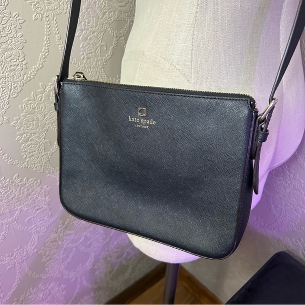 Kate Spade Elegant Black Crossbody Bag very good condition